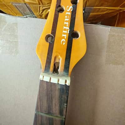 Left Handed 4 String Bass, Basswood Body, Maple Neck Through image 8