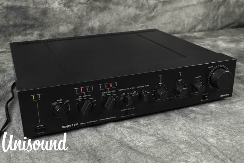 Onkyo Integra P-306 Stereo Preamplifier in Very Good Condition