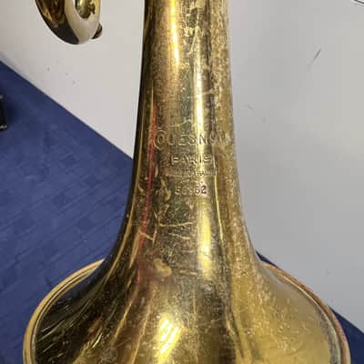Vintage Couesnon Paris Bb Trumpet with Original Case Just Serviced Made in France #2 image 8