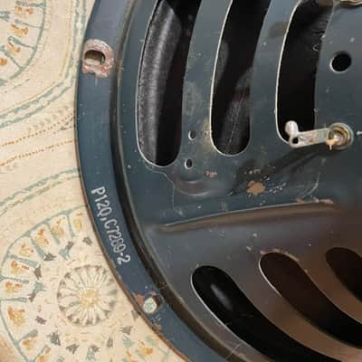 1952 Jensen P12Q 12" 40 Watt 8 Ohm Speaker W/Blue & Gold label Bell Cover image 2