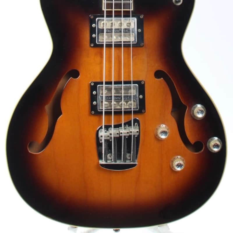 1999 DeArmond Starfire Bass sunburst