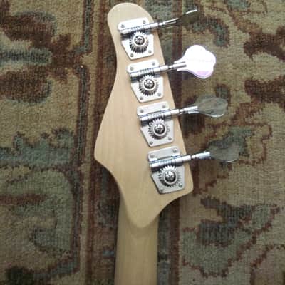 Customized Microtonal Glarry P Bass inspired by Angine De Poitrine image 14