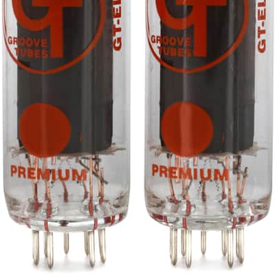 Groove Tubes GT-EL84S Select Power Tubes - Medium Duet image 1