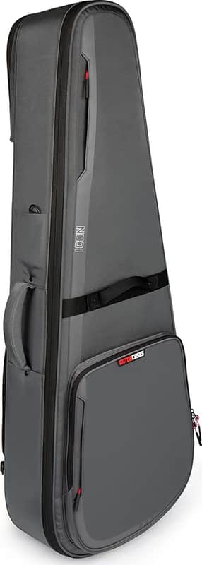 Gator G-ICONDREAD Icon TSA Dreadnought Acoustic Guitar Gig Bag, Gray image 1