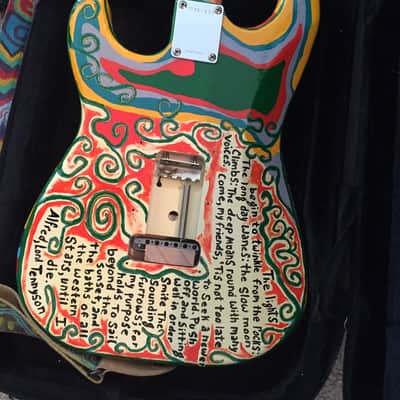 Fender stratocaster Custom Psychedelic Finish image 6