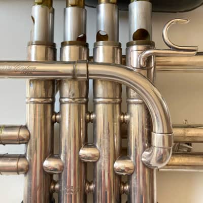 Yamaha Custom YTR-9830 Piccolo Trumpet (Bb/A) - Silver Plated - Excellent Condition image 4