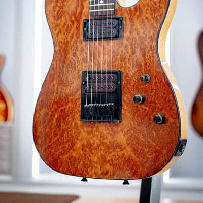 Schecter USA PT Custom EXOTIC Redwood Burl image 4