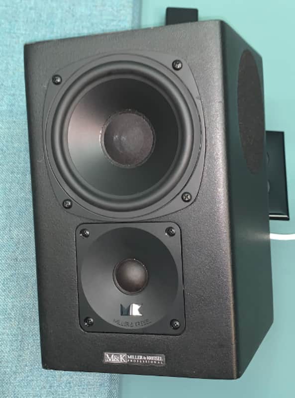Immagine Miller & Kreisel Professional (M&K) MPS-1525 Tripole-Black (PAIR) - 1