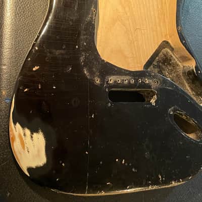 1977/1978/1979 Fender Stratocaster Body Project Real Relic in Black! image 14