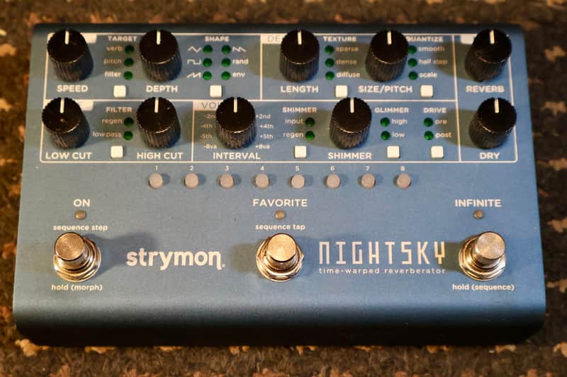 Strymon NightSky Time-Warped Reverberator | Reverb UK