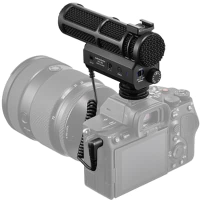 Audio Technica ATV-SG1 Professional Mono On-Camera Shotgun Microphone w - Li-ION image 6