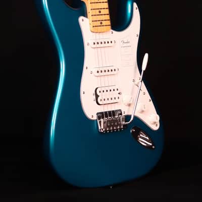 Fender Standard Stratocaster HSS, Maple FB, Aqua Marine Metallic image 5