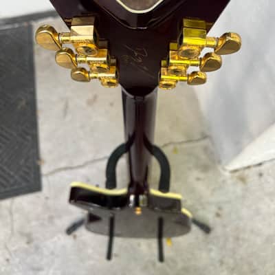 Dean USA 25th Anniversary Gold plated Cadillac 2002 - Amber Burst image 23