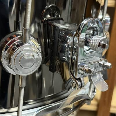 DW Collector's Series Black Nickel Over Brass Snare Drum 14x6.5 image 4