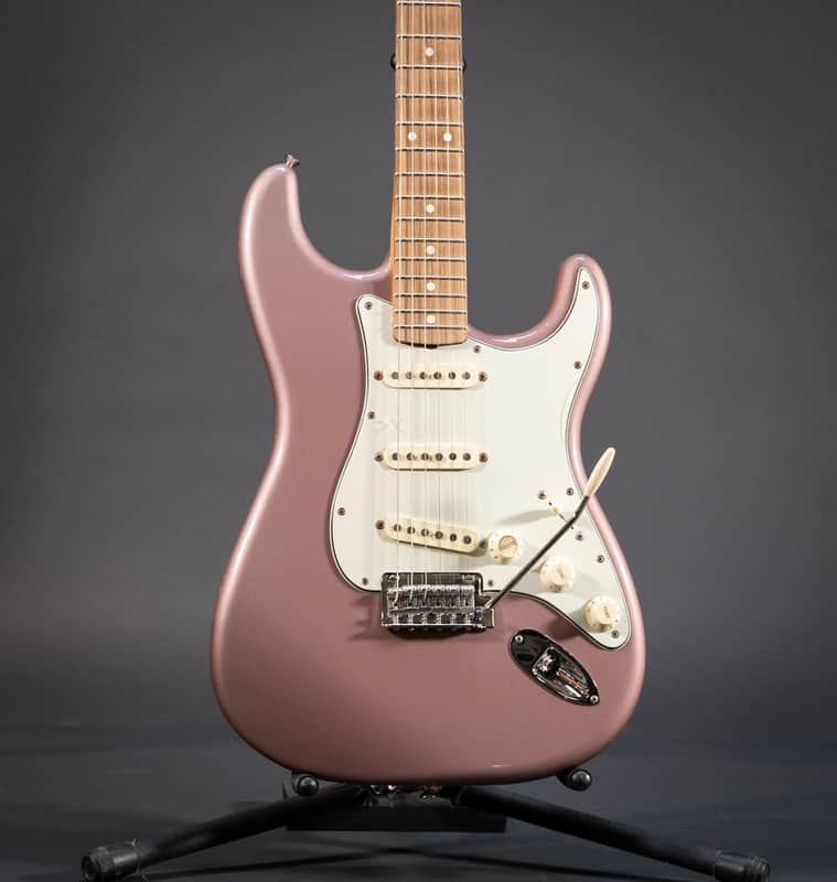 Fender Vintera '60s Stratocaster Modified Burgundy Mist Metallic image 1