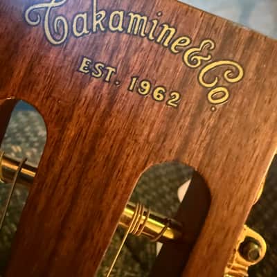 Takamine PT-408 (1991) solid cedar top image 7