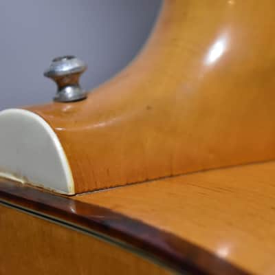 1950s Harmony H62 Meteor Archtop Electric Natural w/Bag image 25