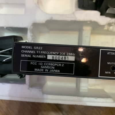Samson Stage 22 VHF Wireless System (ACK 170) image 5