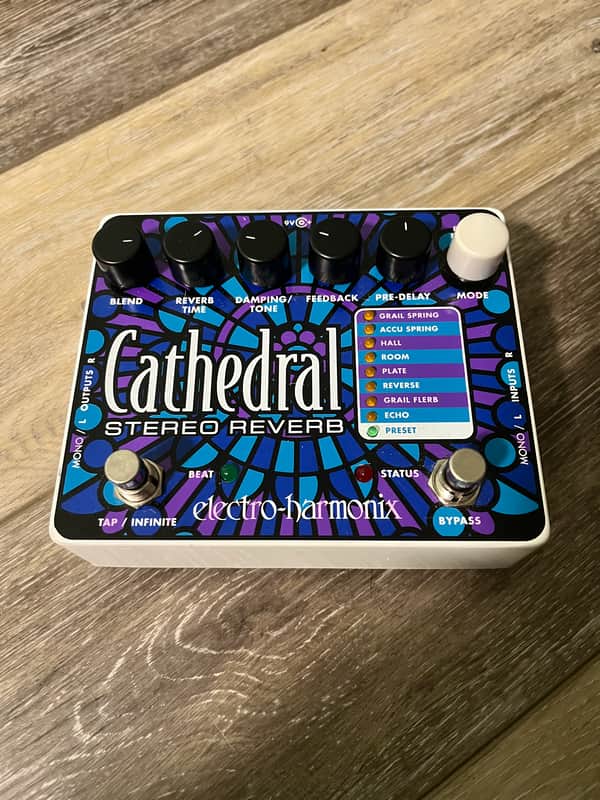 Electro-Harmonix Cathedral Stereo Reverb 2009 - 2020 - Blue / Purple image 1