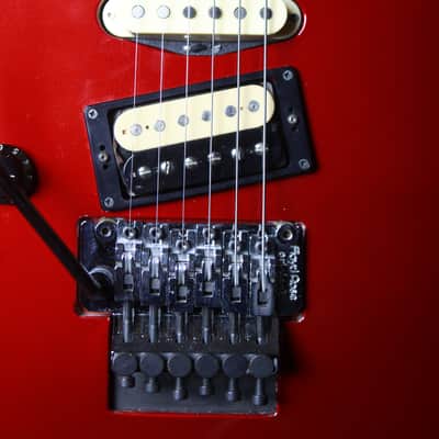 Kramer Classic II 1988 Candy Apple Red LEFT HANDED! image 4