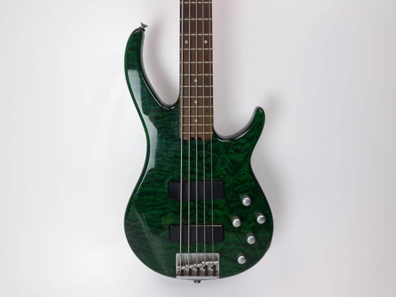 Peavey FURY V 5 String Bass Guitar Green | Reverb