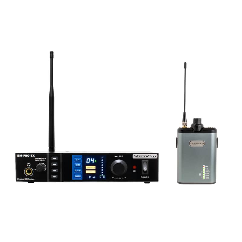 VocoPro  IEM-PRO RANGE  Professional Long-Range UHF Stereo Wireless In-Ear Monitor System with Wireless-on-Chip™ Technology. image 1