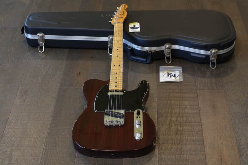 Vintage! 1978 Fender Telecaster Electric Guitar Wine Red + OHSC image 1