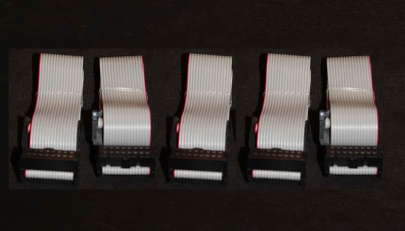 P50 [Pack of 5] • 16pin Eurorack Module Power Bus Ribbon Cable • Nordstream2 Series • Avantgarde Sound 2024 image 1