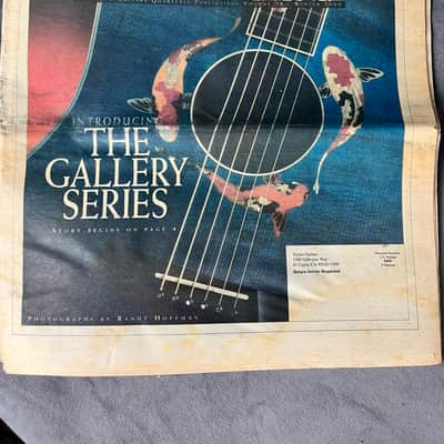 Taylor Living Jewels Koi Guitar Taylor Swift 83/100 2000 GSLJ image 16