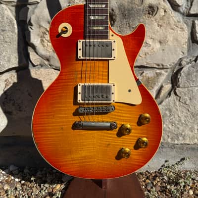 Gibson Custom Shop Made 2 Measure Murphy Lab '59 Les Paul Standard Murphy Painted Ultra Heavy Aged 2020s - Sunburst image 11