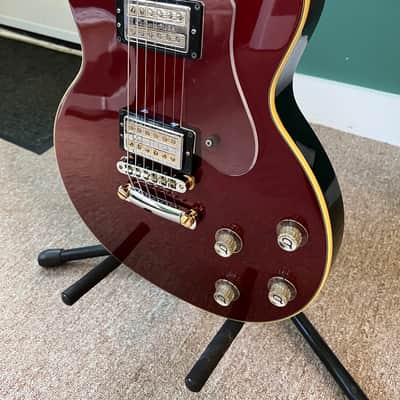 DeArmond M-77 2001 Electric Guitar - Wine Red image 3