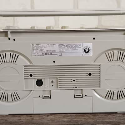 SHARP GF-4343 ✅Serviced Warranty Rare Vintage Cassette Deck Boombox Retro Japan image 19