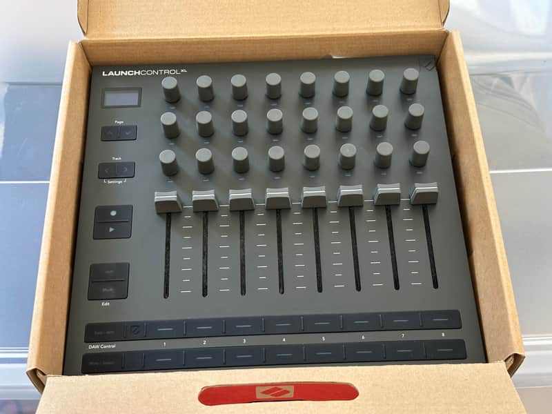 Novation Launch Control XL MK3 MIDI DAW Controller 2025 - Present - Black image 1