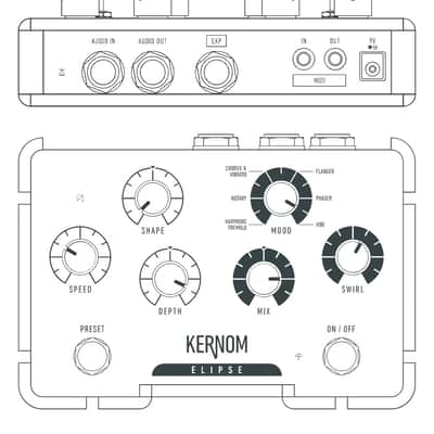 Kernom ELIPSE-MODULATION Analog Warmth with MIDI Controls image 11
