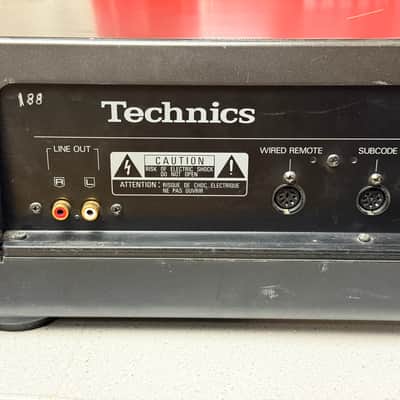 Technics SL-P1200 Hi-Fi Professional Broadcast CD Compact Disc Player image 3