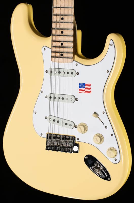 Fender Yngwie Malmsteen Stratocaster Scalloped Maple Fingerboard Vintage White (149) image 1