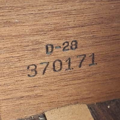 Martin D-28 1975 Sunburst Acoustic Guitar - Rare vintage rarity with legendary Martin sound and unique character - check video! image 16