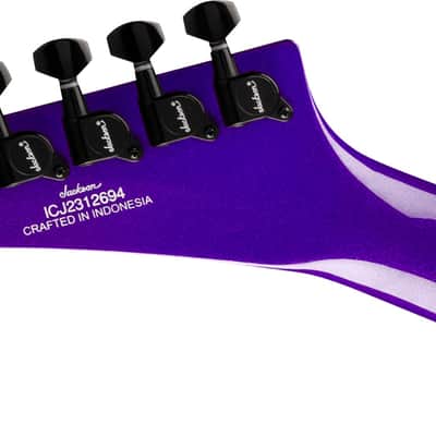 SPECIAL ORDER! Jackson X Series KEX KELLY Guitar in Deep Purple Metallic image 4