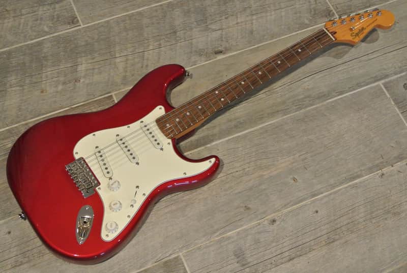 Squier Classic Vibe 60's Stratocaster - Candy Apple Red- With Gig Bag image 1