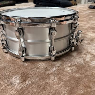 Tama PAL146 Starphonic Aluminum 6x14" Snare Drum 2010 - Present - Matte Aluminum image 3