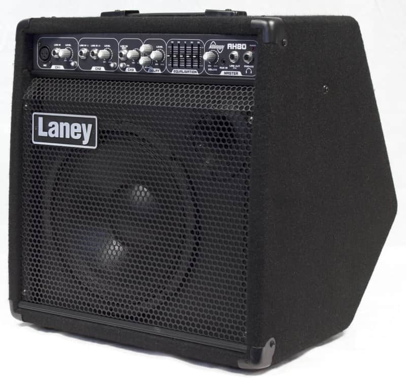 Laney AH80 80W Keyboard and Instrument Amplifier Combo - 3-Channel Versatility with Digital Delay image 1