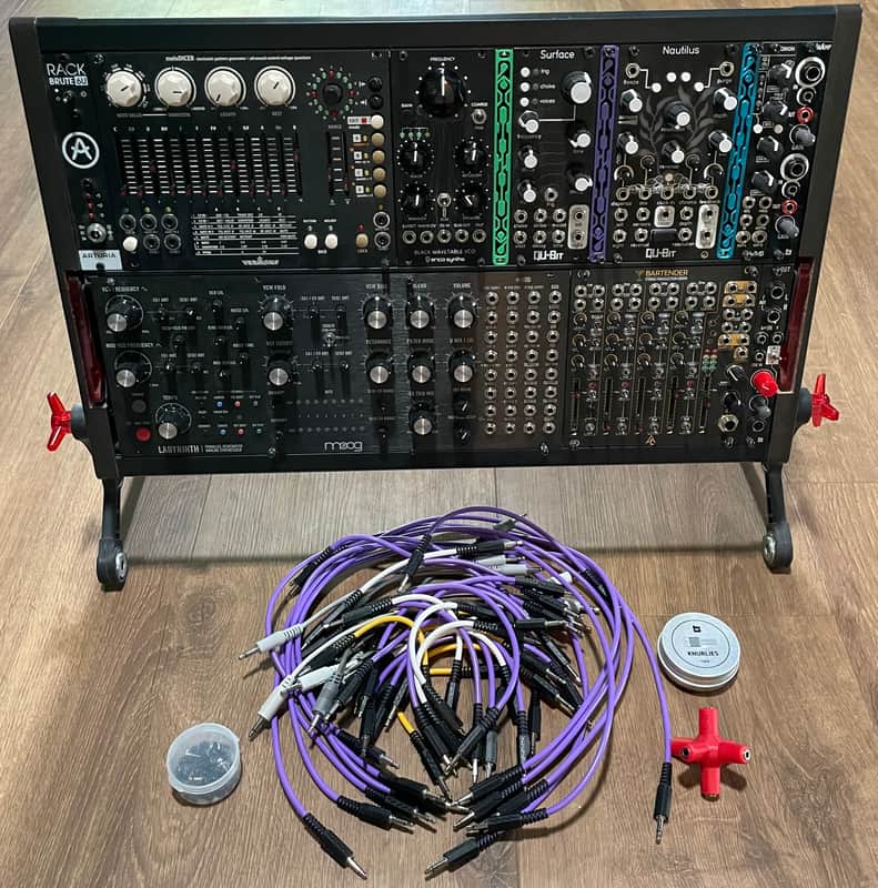 Moog, Erica Synths, Qu-bit Electronic, Vermona Custom Modular Synth image 1
