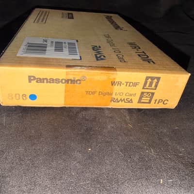 Panasonic WR-TDIF Digital I/O Card Ramsa DA7 Mixer Made in Japan NOS image 5