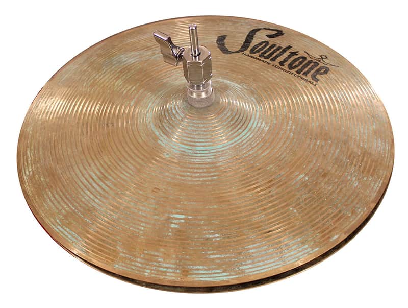 Soultone Vintage Old School 16" Hihat Cymbals. Authorized Dealer. Free Shipping
