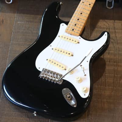 1984-1987 Fender Stratocaster Double-Cut Electric Guitar Black + OHSC image 2