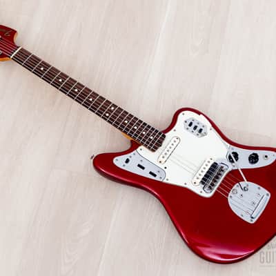 2000 Fender American Vintage '62 Jaguar Yamano, Candy Apple Red w/ Matching Headstock, Case & Tags image 12