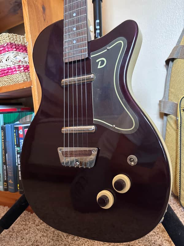 Danelectro 56 U-2 Reissue 1998 - 2004 - Beatnik Burgundy image 1