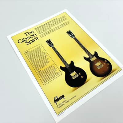Gibson Spirit & Special Dealer Flyer • Early 1980s image 1