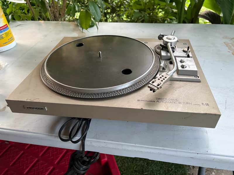 Pioneer PL-518 Turntable Record Player Vintage PL518
