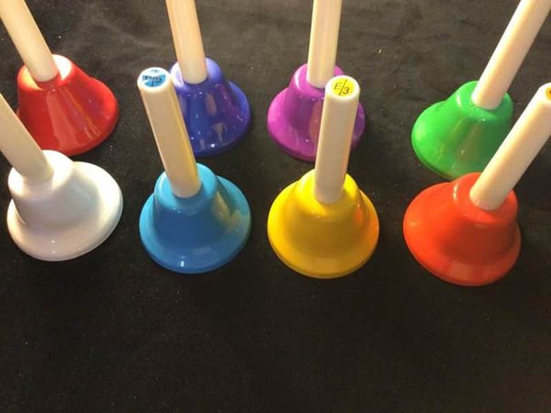 Dabell - Handbell - 8 Pieces - Multi-Color (Made in Korea) image 1